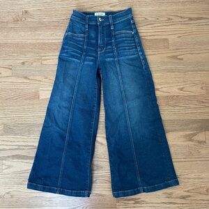 FRAME ~ Le Vintage Crop High Rise Wide Leg Jeans